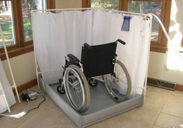 Wheelchair-accessible Showers